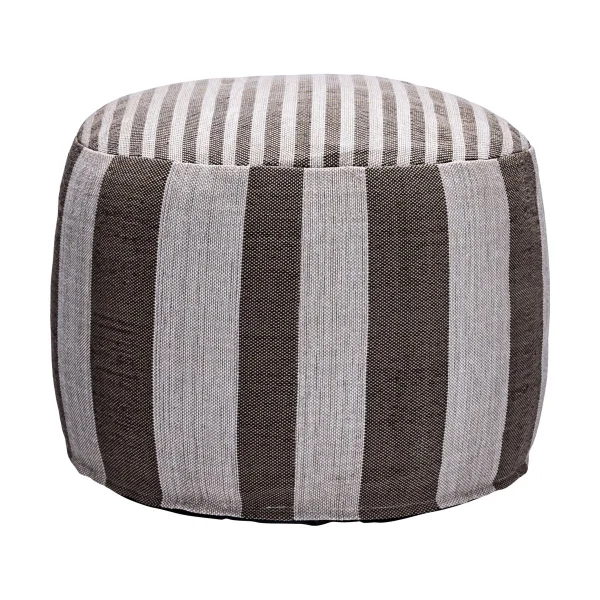 House Doctor Alfo pouf 40xØ60 cm Brown-white