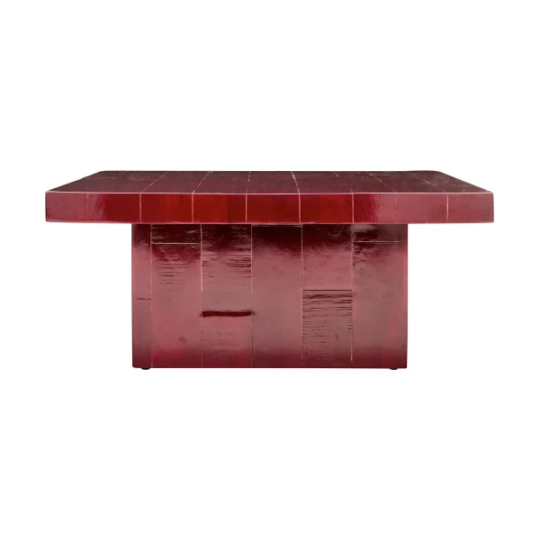 House Doctor Brick coffee table 100x100x44 cm Red