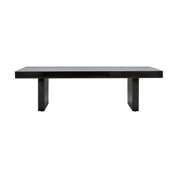 House Doctor Brick coffee table 150x60x44 cm Black
