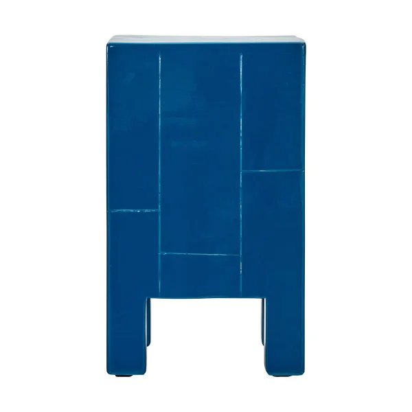 House Doctor Brick side table Blue