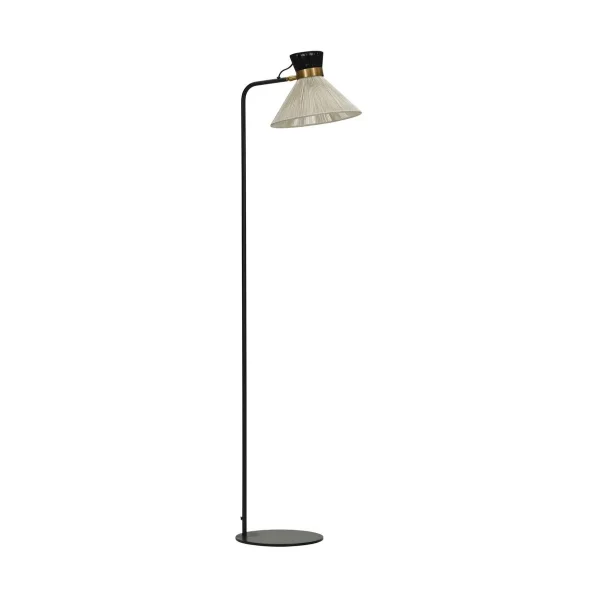 House Doctor Cord floor lamp Black