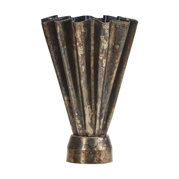 House Doctor Flood vase Ø23 cm Antique brown