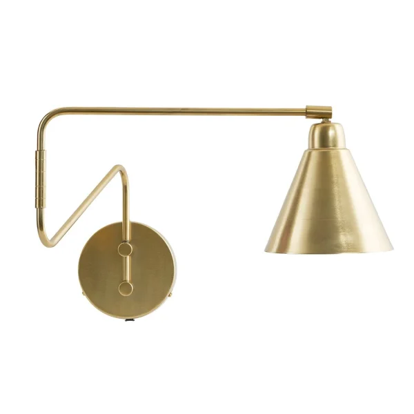 House Doctor Game wall lamp brass large, 76 cm