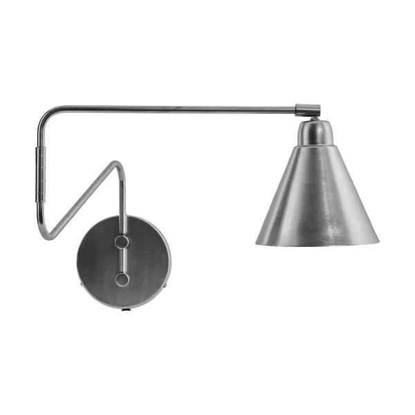 House Doctor Game wall lamp brushed silver Large, 76 cm