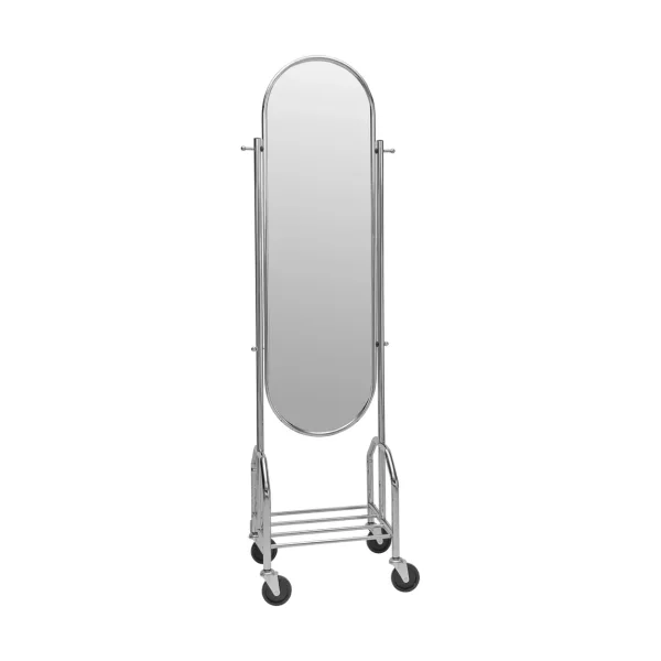 House Doctor Image floor mirror Silver finish, 53.5x35.5x179.5 cm