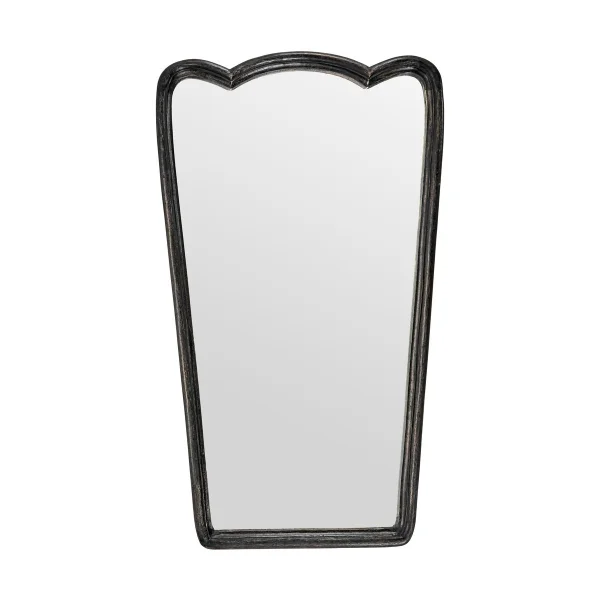 House Doctor Jamp wall mirror with frame 90 cm Black