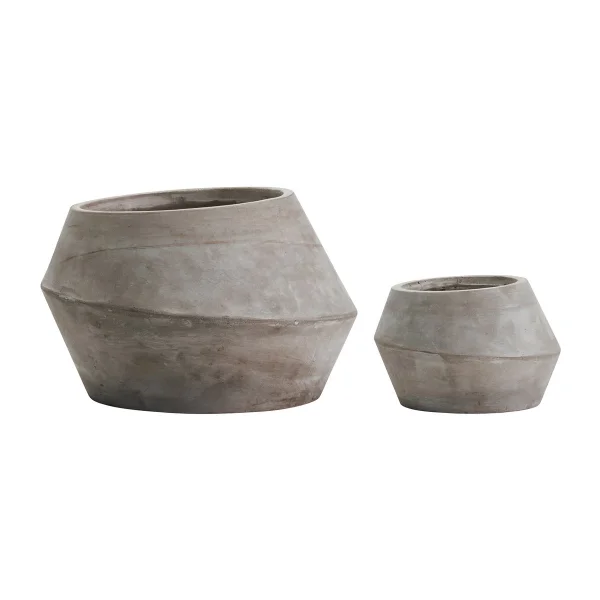House Doctor Mysa flower pot 2 pieces Ø24 cm and Ø37 cm