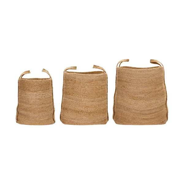 House Doctor Stella storage basket 3 pieces Natural