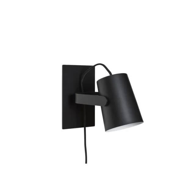 Hübsch Ardent wall lamp 17 cm Black