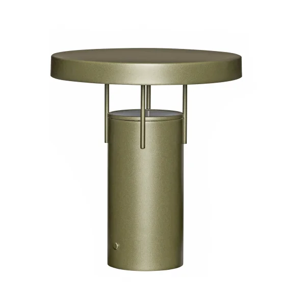 Hübsch BringMe portable table lamp Metallic dark green, 28 cm