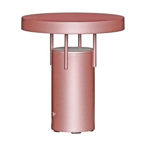 Hübsch BringMe portable table lamp Metallic pink, mini 20 cm