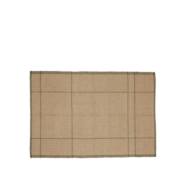 Hübsch Capri rug 140x200 cm Green-nature
