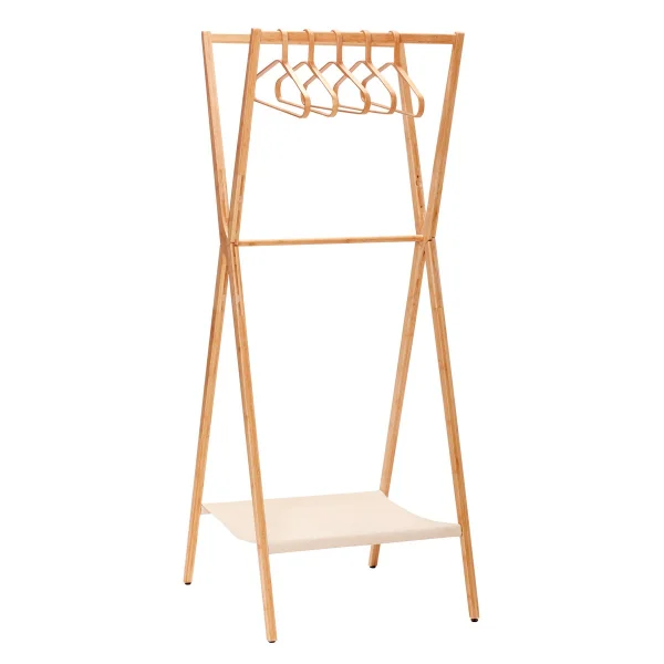 Hübsch Clothes Rack bamboo Nature