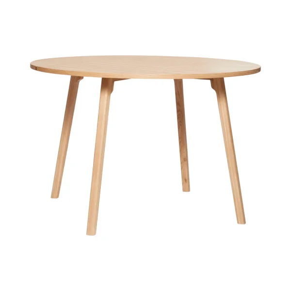 Hübsch Ground dining table round Ø115 cm Nature
