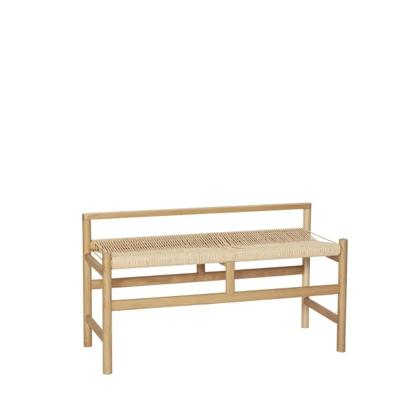 Hübsch Heritage bench 100x41 cm Nature