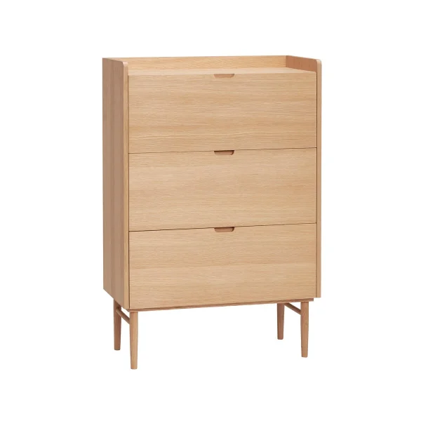 Hübsch Hide chest of drawers Oak