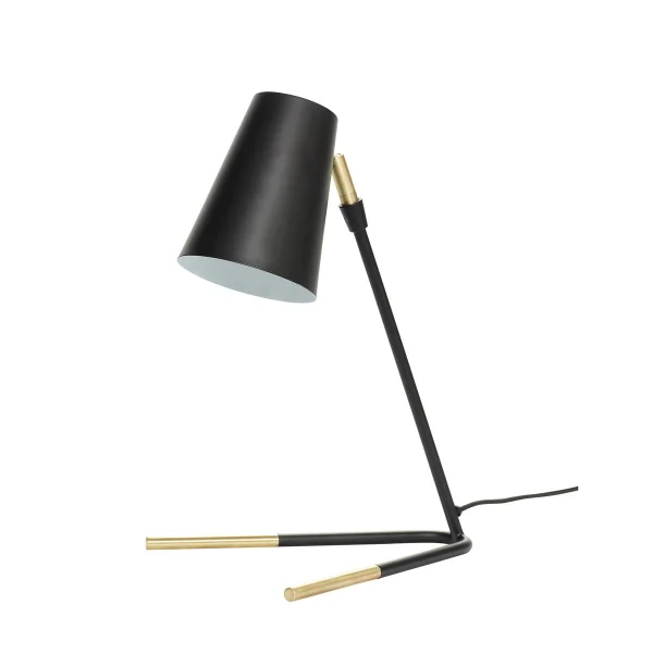 Hübsch Hübsch table lamp H46 cm Brass-black