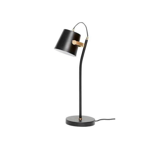 Hübsch Hübsch table lamp H58 cm Black-brass