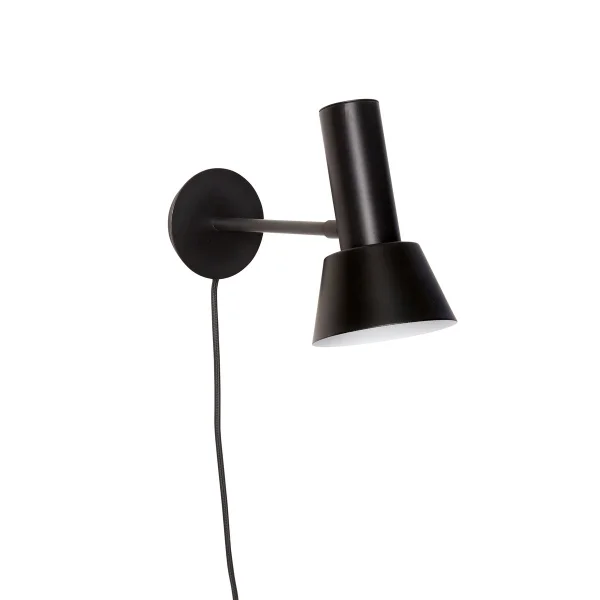 Hübsch Hübsch wall lamp H20 cm Metal-black