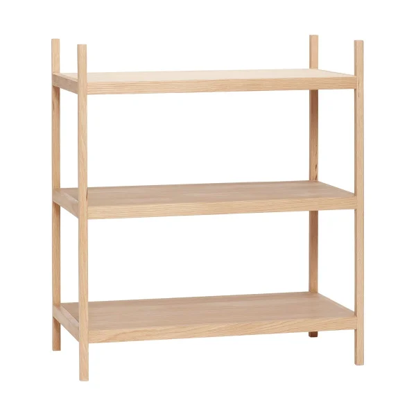 Hübsch Library shelf small Oak