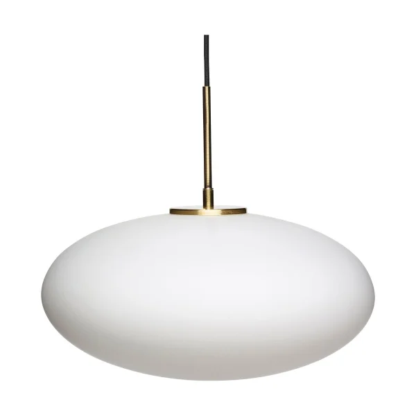 Hübsch Muse Ellipse pendant White