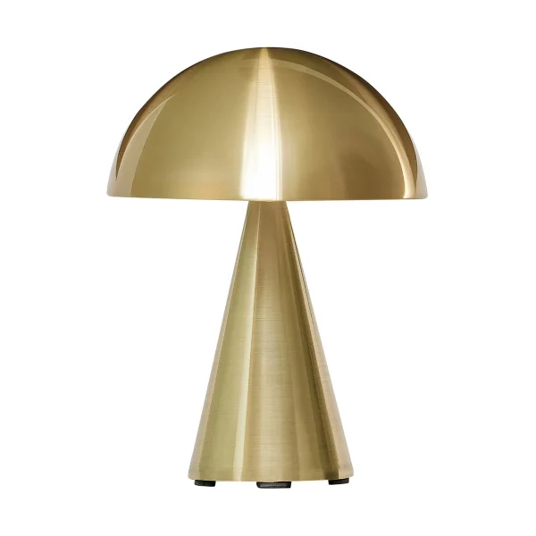 Hübsch Mush portable table lamp Brass