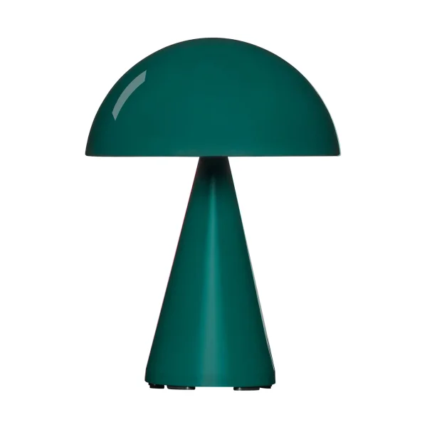 Hübsch Mush portable table lamp Dark green, 20 cm