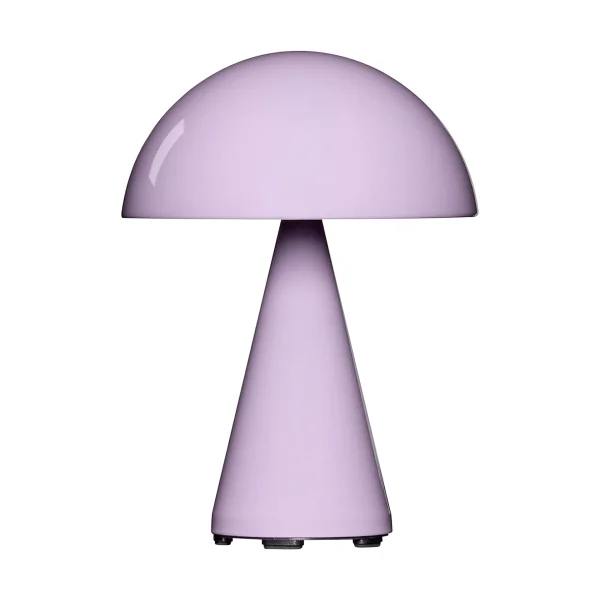 Hübsch Mush portable table lamp Light pink, 20 cm