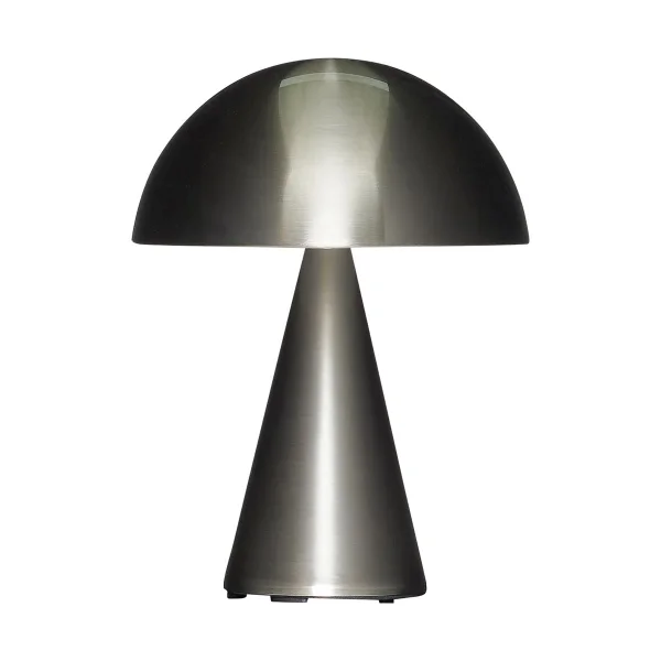 Hübsch Mush portable table lamp Nickel