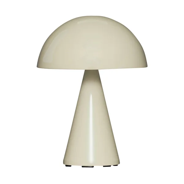 Hübsch Mush portable table lamp Sand