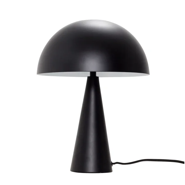 Hübsch Mush table lamp Black, mini 34 cm