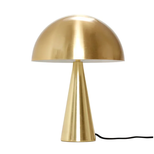 Hübsch Mush table lamp Brass, mini 34 cm