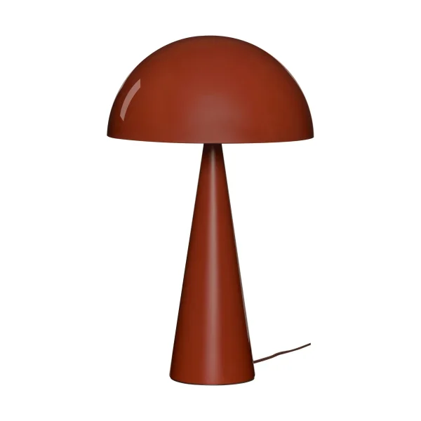 Hübsch Mush table lamp Brown, tall 50 cm