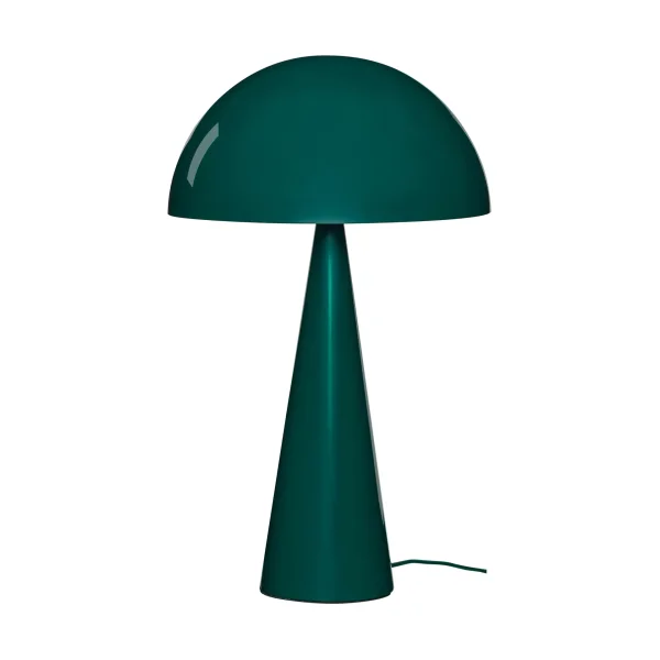 Hübsch Mush table lamp Dark green, tall 50 cm