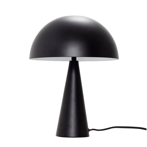 Hübsch Mush table lamp mini Black