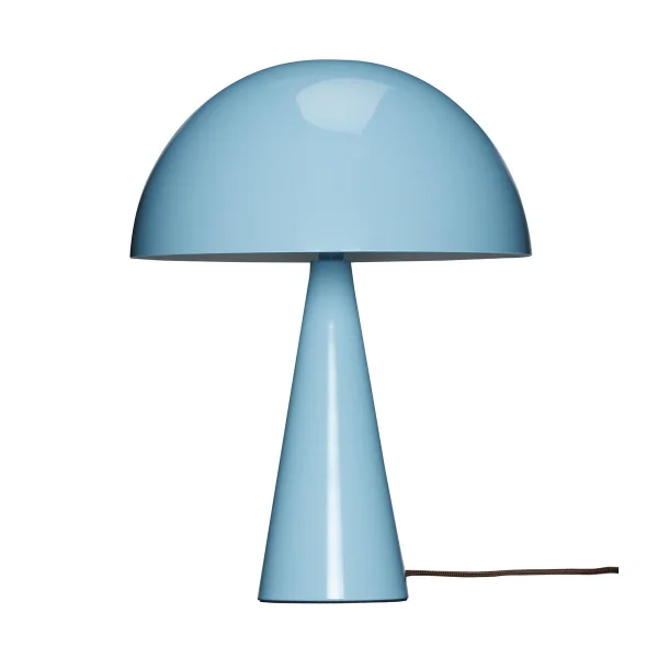 Hübsch Mush table lamp mini Light blue