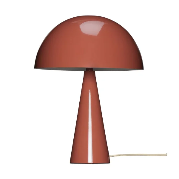 Hübsch Mush table lamp mini Red