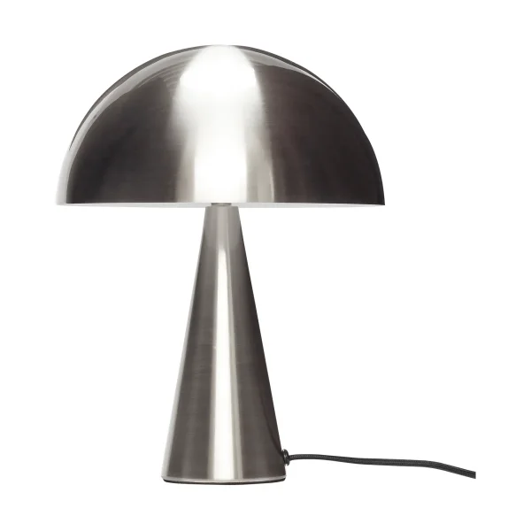 Hübsch Mush table lamp Nickel, mini 34 cm
