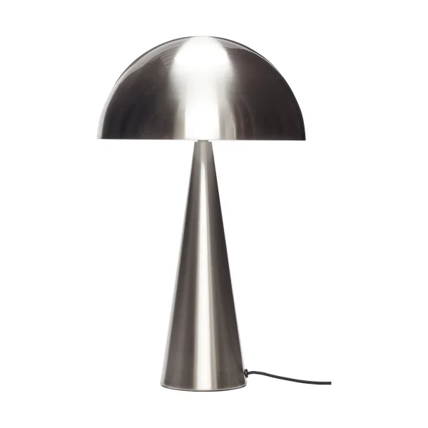 Hübsch Mush table lamp pine Nickel