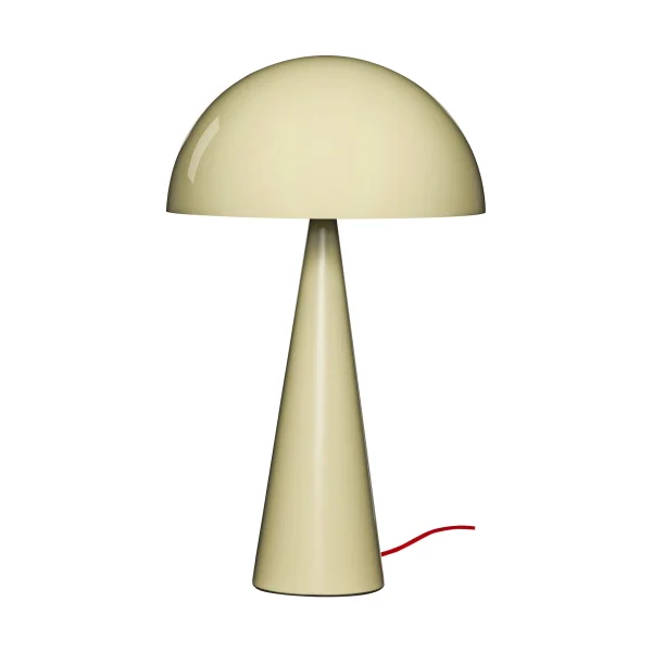 Hübsch Mush table lamp Sand, tall 50 cm