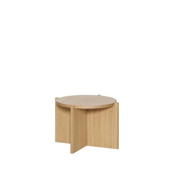 Hübsch Nomad pedestal low Nature