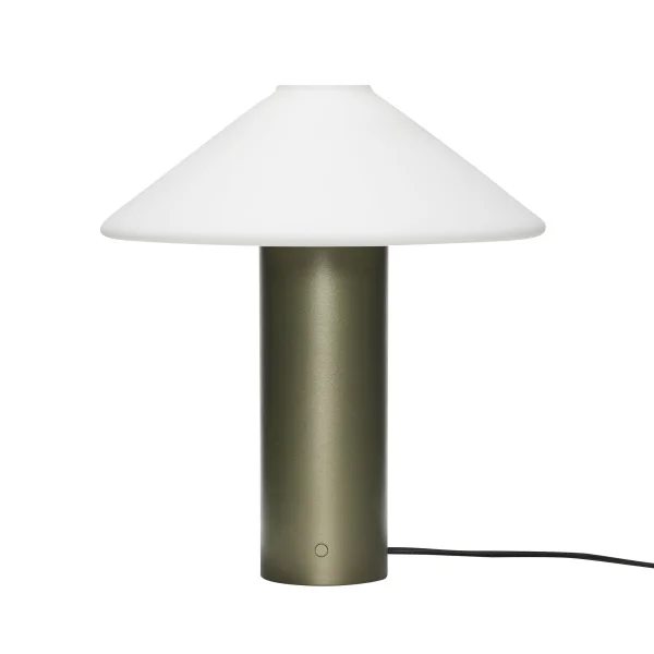 Hubsch Orbit table lamp dark green - 961901