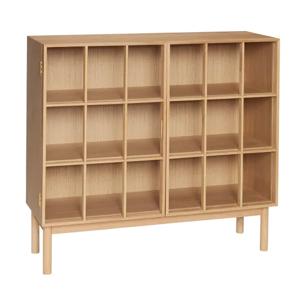 Hübsch Shoji cabinet wide Oak