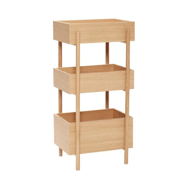 Hübsch Stack console table Oak