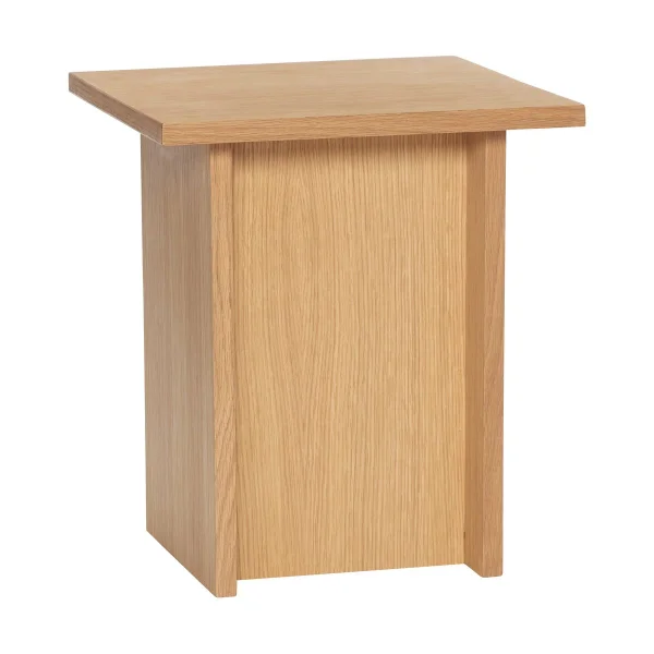 Hübsch Straight side table Oak