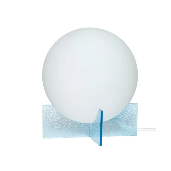Hübsch Table lamp Ø20 cm Opal-blue