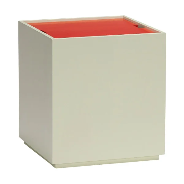 Hübsch Vault storage box Light Green-Red