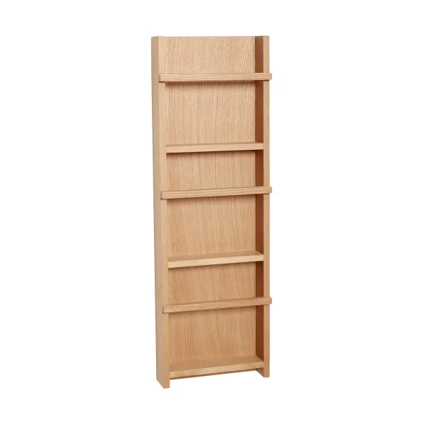 Hübsch Vertigo magazine holder Oak