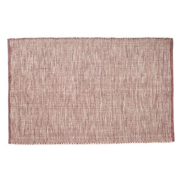 Hübsch Woven rug 120x180 cm Red-white