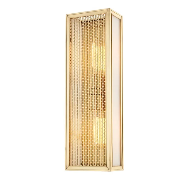 Hudson Valley | Ashford Wall Light Large | Aged Brass